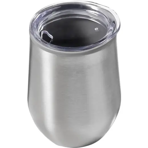 Serendipio Madison Stainless Steel & Plastic Double-Wall Tumbler Silver